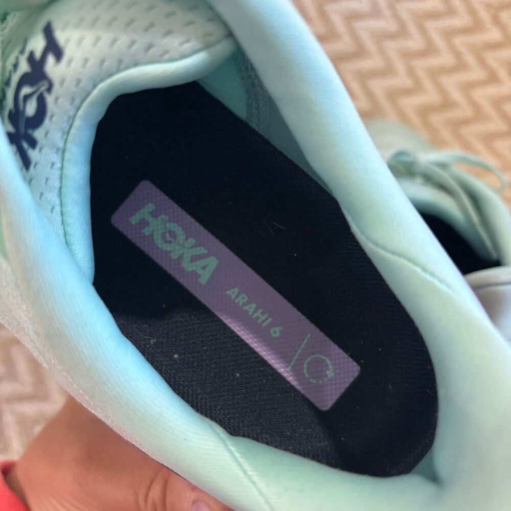 Hoka One One Women’s Arahi 6 Athletic Running Shoes - Picture 8 of 11